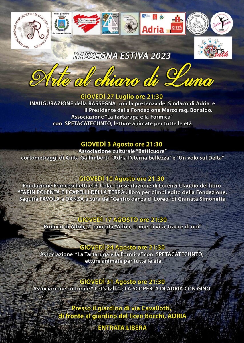 Scopri di più sull'articolo “Arte al Chiaro di Luna”