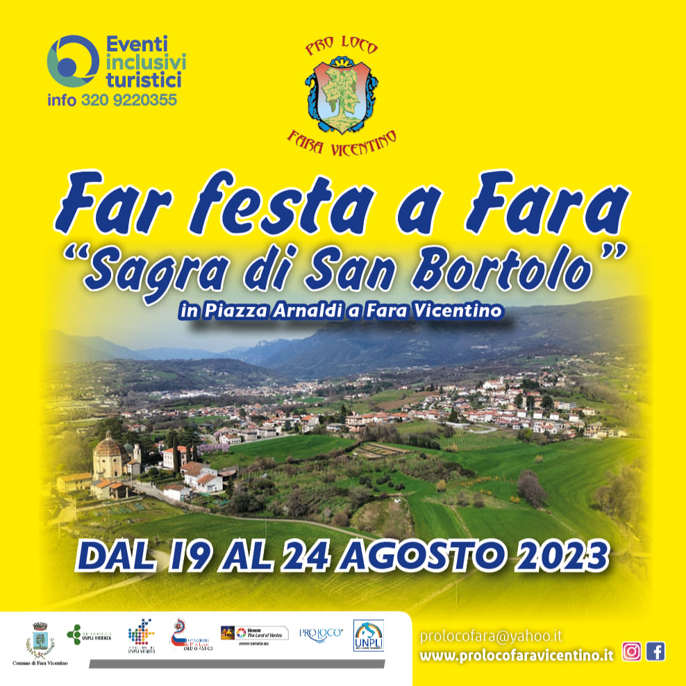 Read more about the article Far Festa a Fara “Sagra di San Bortolo”