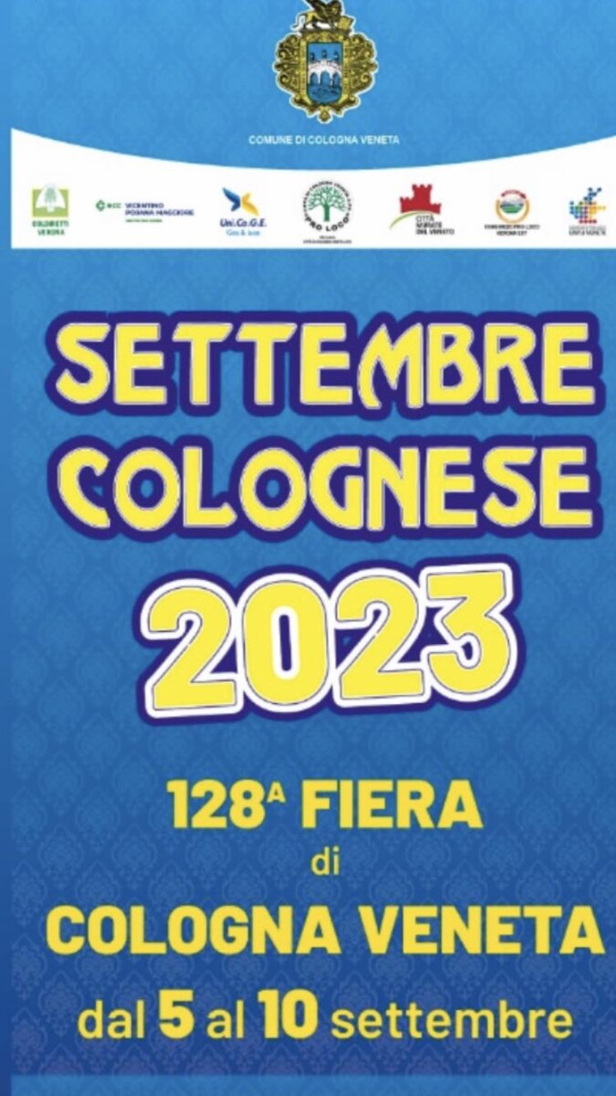 Scopri di più sull'articolo Settembre Colognese 2023