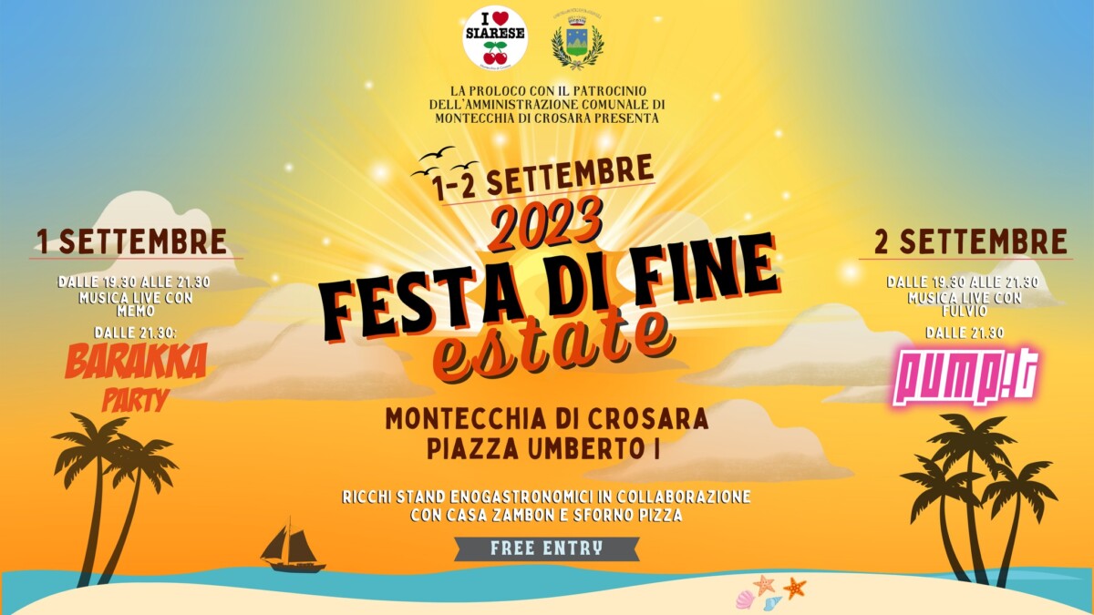 Scopri di più sull'articolo Festa di fine Estate – Montecchia di Crosara