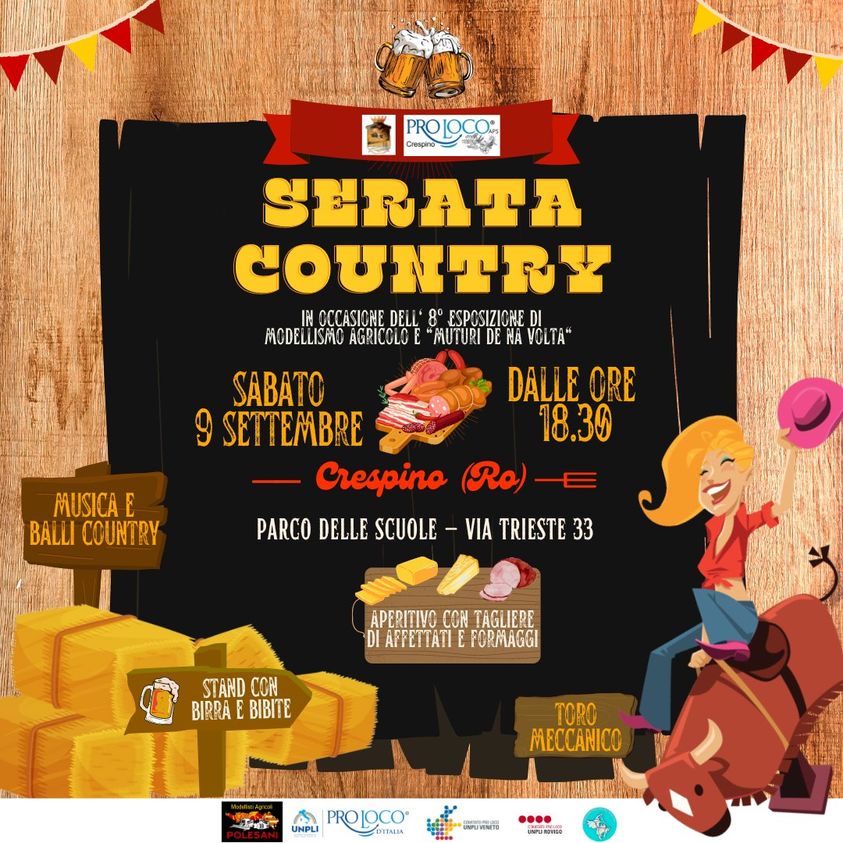 Scopri di più sull'articolo Serata Country a Crespino