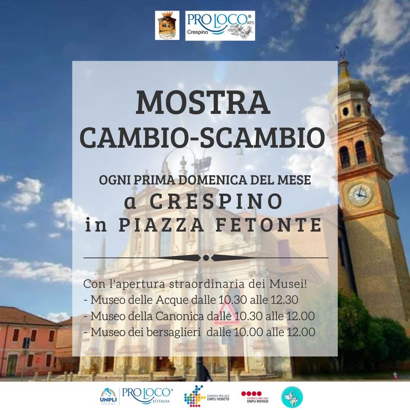 Scopri di più sull'articolo Mostra Cambio – Scambio