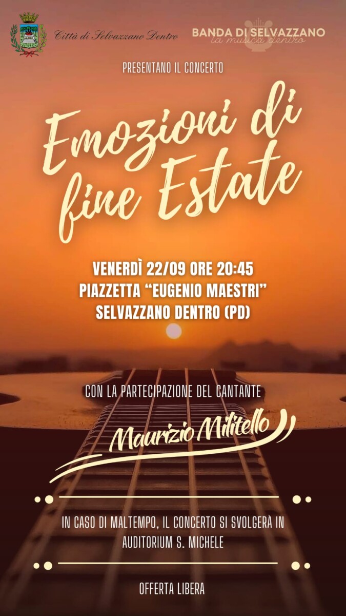 Read more about the article Emozioni di Fine Estate