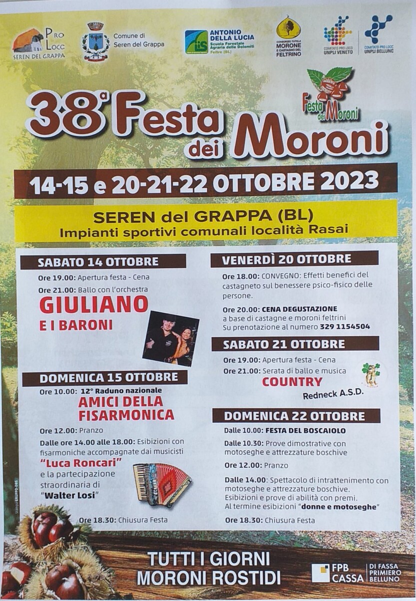Read more about the article 38^ Festa dei Maroni