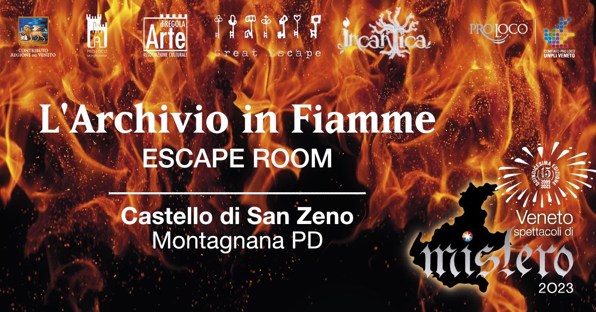Read more about the article Escape Room L’archivio in fiamme
