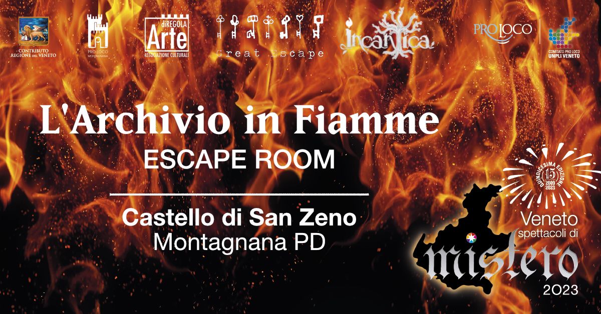 Scopri di più sull'articolo Escape Room L’archivio in fiamme