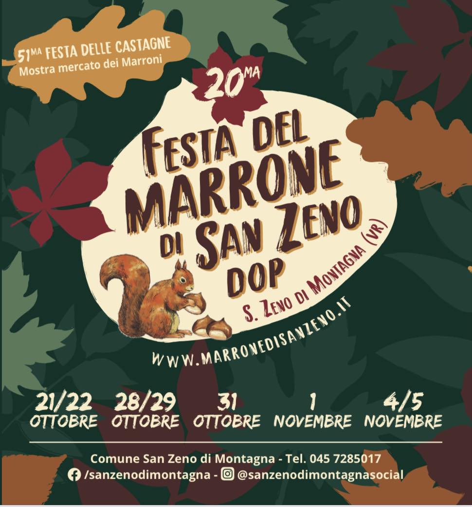 Scopri di più sull'articolo 20^ Festa del Marrone DOP – 51^ Festa delle Castagne