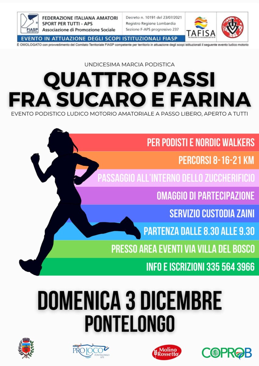 Scopri di più sull'articolo “Quattro Passi fra Sucaro e Farina”