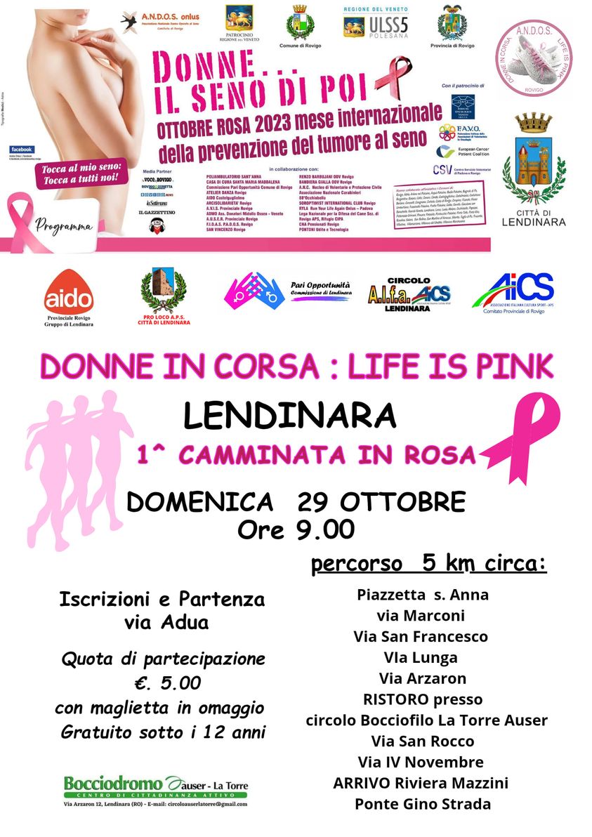 Scopri di più sull'articolo Donne in Corsa Life is Pink