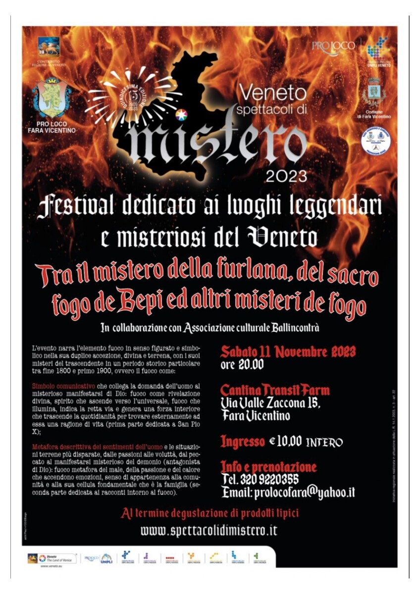Read more about the article Tra il Mistero della Furlana, del Sacro Fogo de Bepi ed Altri Misteri de Fogo