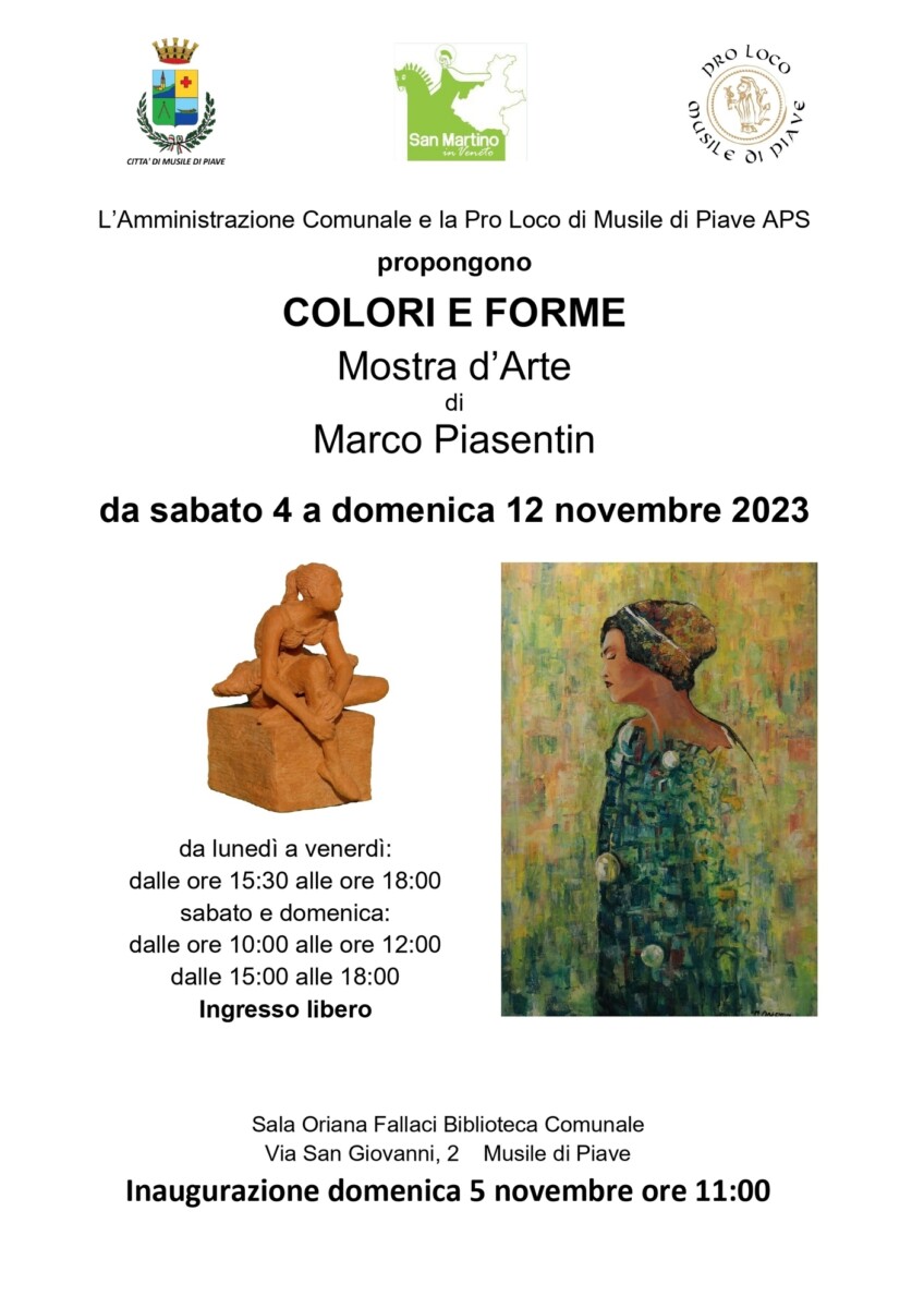 Read more about the article Colori e Forme – Mostra d’Arte