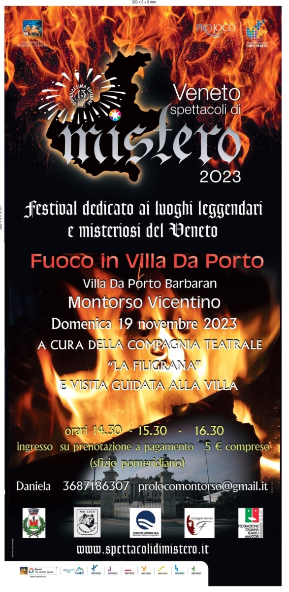Scopri di più sull'articolo Fuoco in Villa da Porto