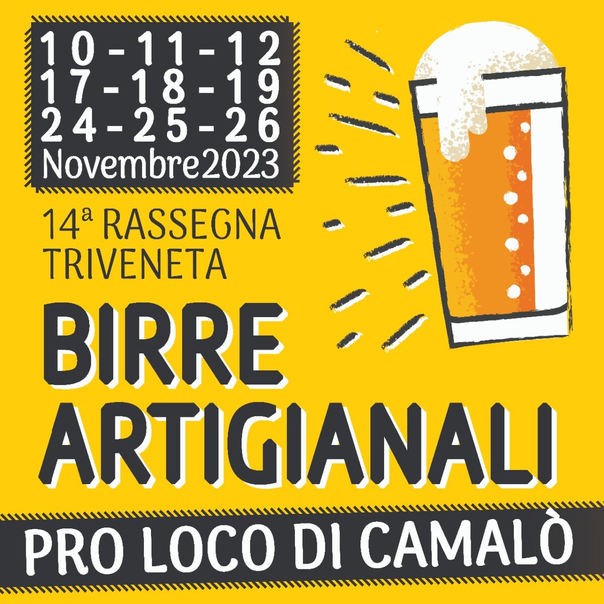 Read more about the article 14^Rassegna Triveneta delle Birre Artigianali