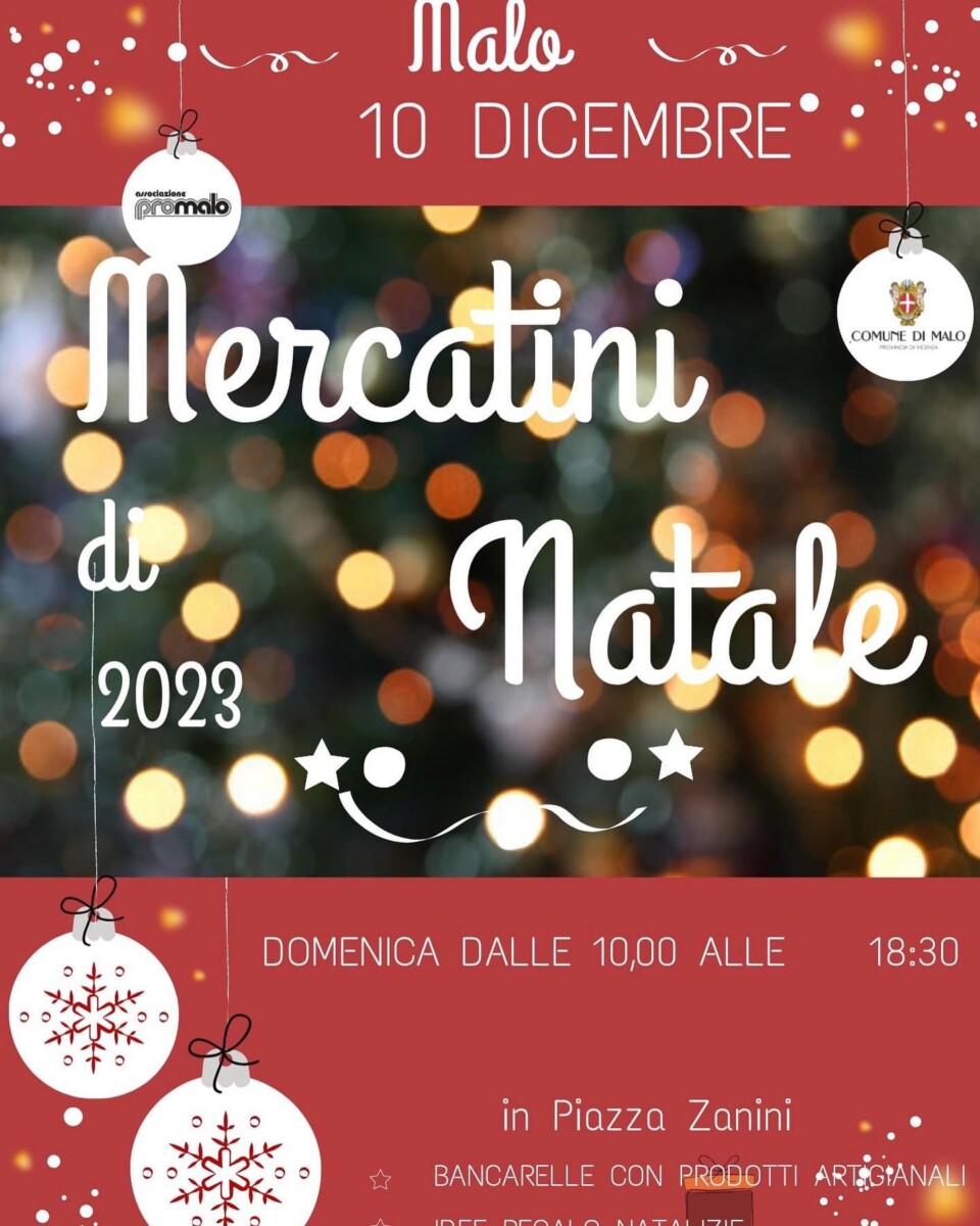 Read more about the article Mercatini di Natale – Malo