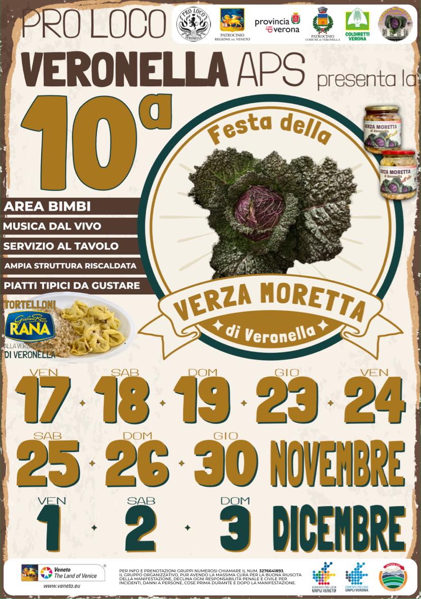 Read more about the article 10^ Festa della Verza Moretta di Veronella