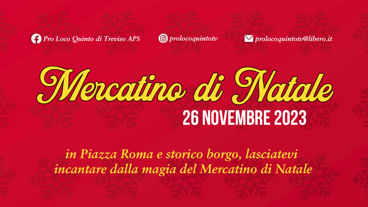 Scopri di più sull'articolo Mercatini di Natale