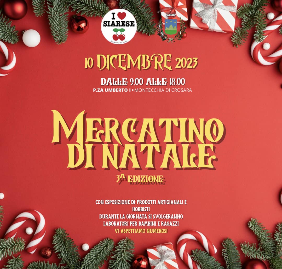 Read more about the article 3^Edizione Mercatini di Natale