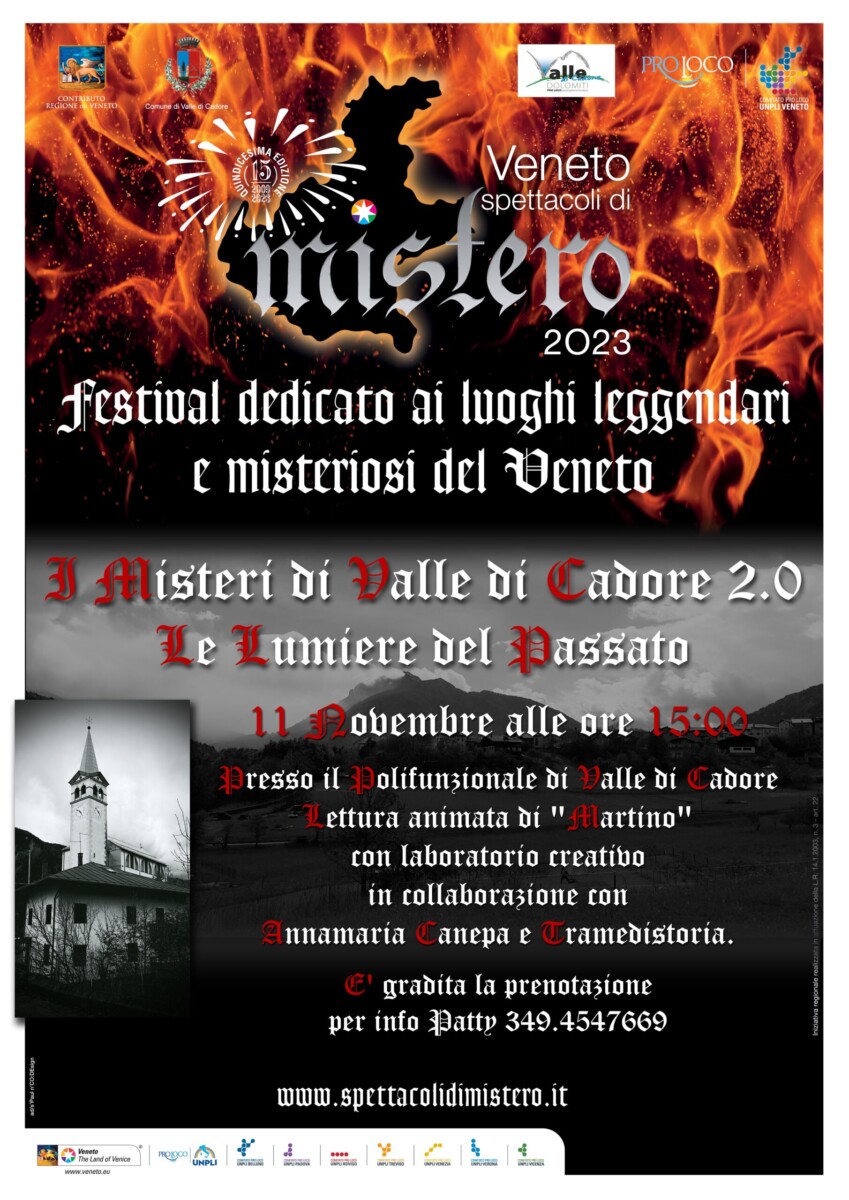 Scopri di più sull'articolo Misteri della Valle di Cadore 2.0 – le Lumiere del Passato