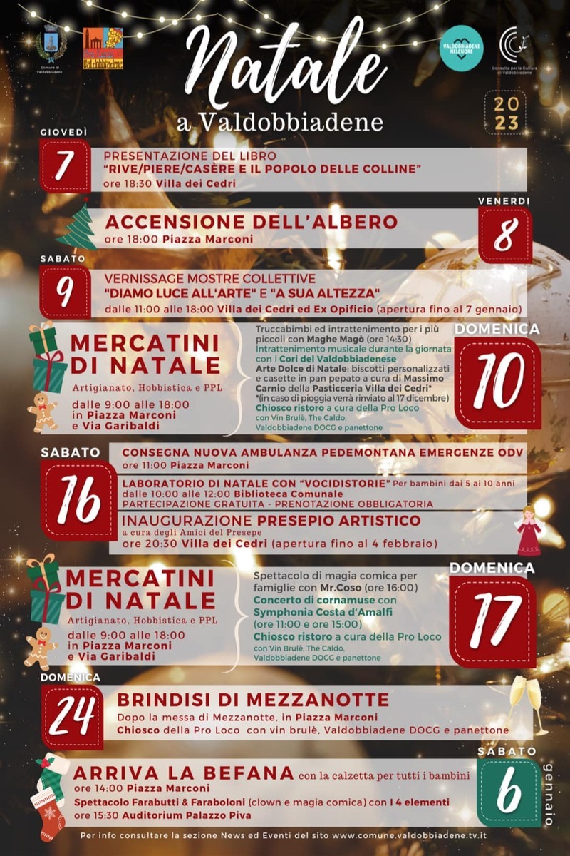 Scopri di più sull'articolo Natale a Valdobbiadene 2023