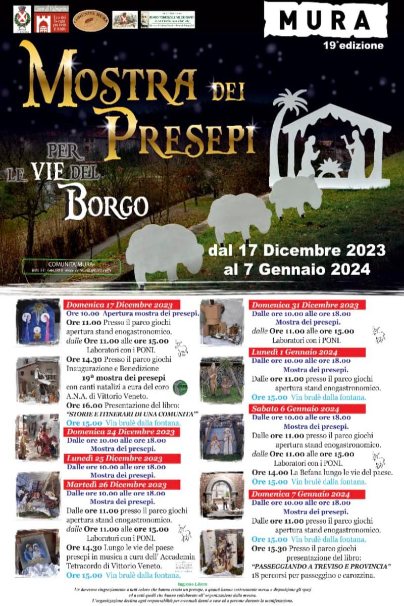Scopri di più sull'articolo Mura a Natale 2023-2024