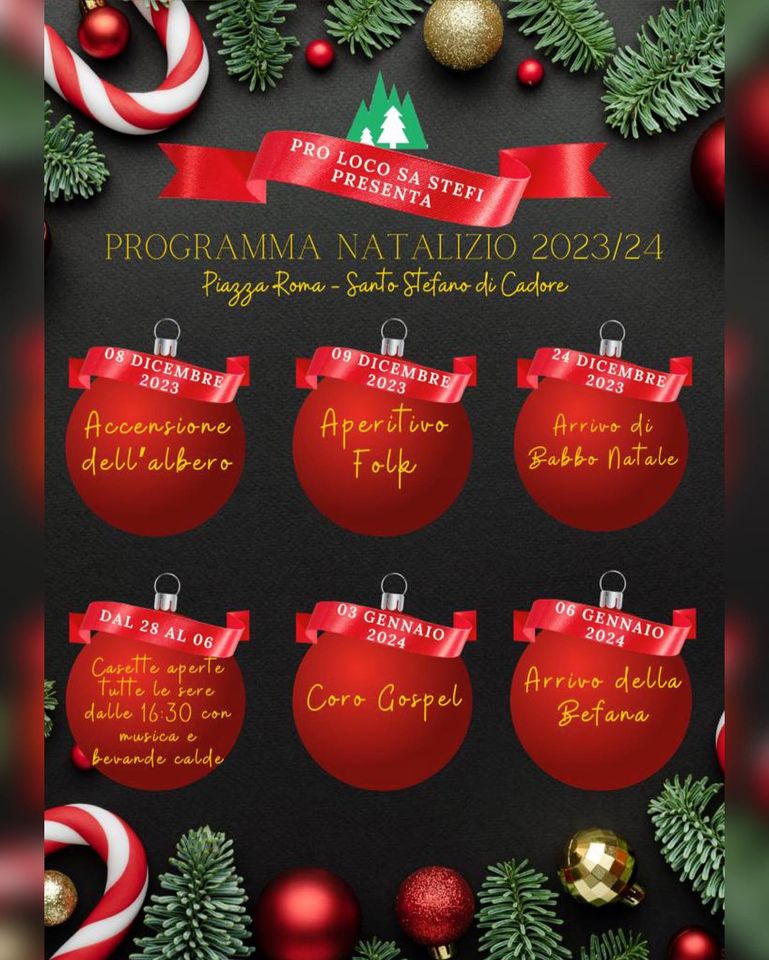 Scopri di più sull'articolo Calendario Eventi di Natale