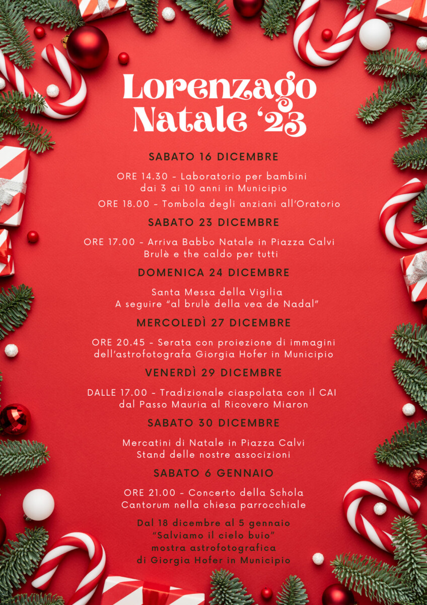 Scopri di più sull'articolo Lorenzago Natale 23