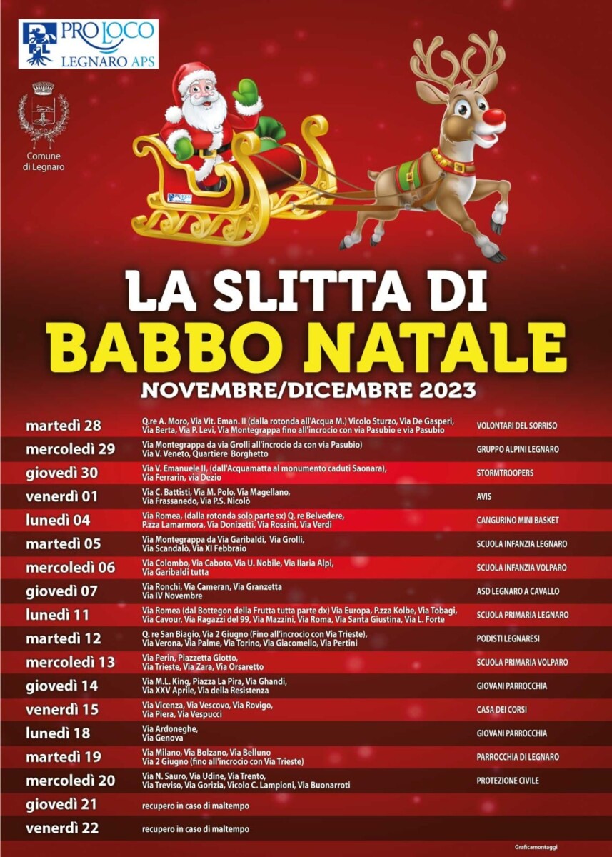 Scopri di più sull'articolo La Slitta di Babbo Natale