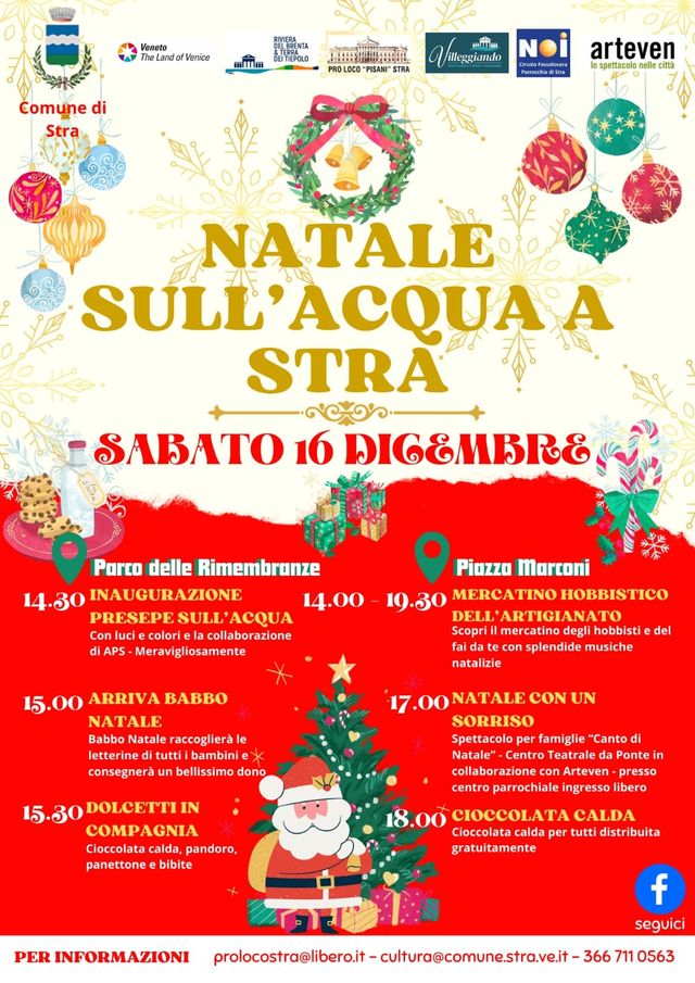 Read more about the article Natale sull’Acqua a Stra