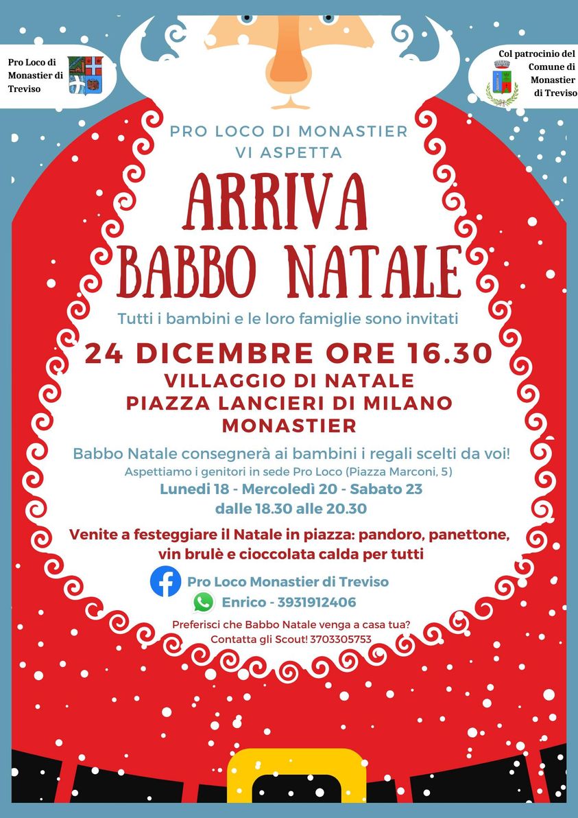 Scopri di più sull'articolo Arriva Babbo Natale