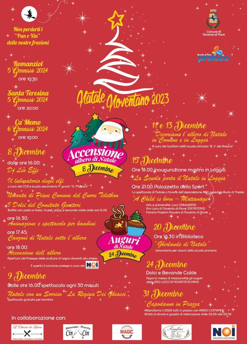 Scopri di più sull'articolo Natale Noventano 2023