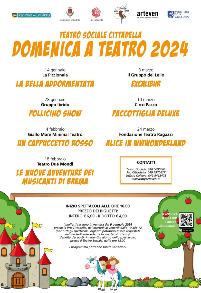 Scopri di più sull'articolo Teatro 2024 – Cittadella