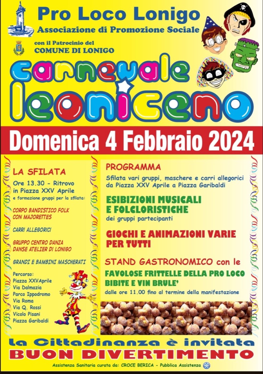Scopri di più sull'articolo Carnevale Lonigo