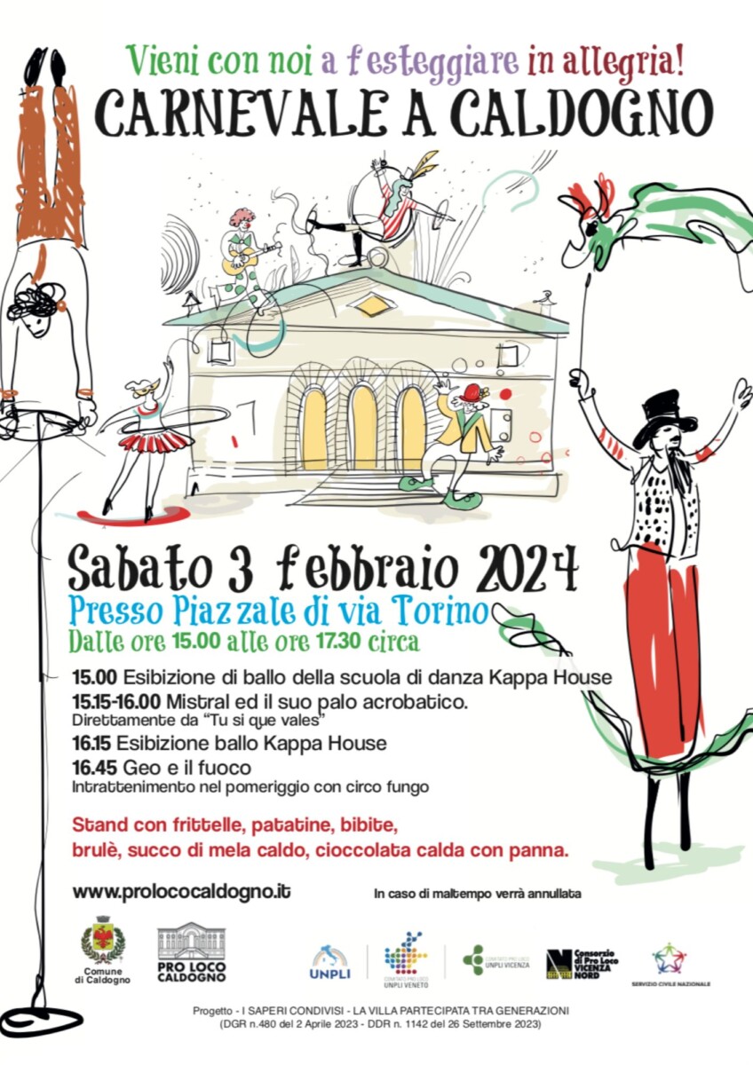 Scopri di più sull'articolo Carnevale a Caldogno