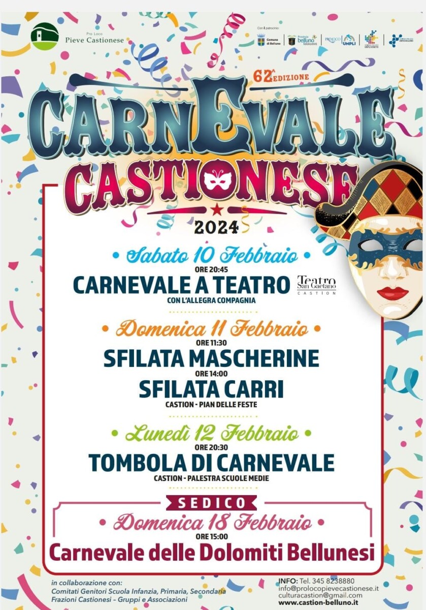 Scopri di più sull'articolo Carnevale Castionese