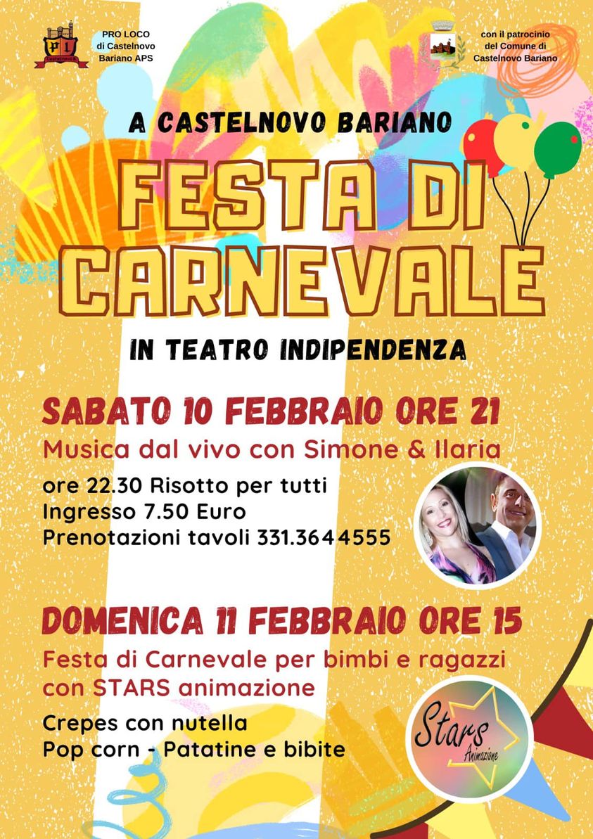 Scopri di più sull'articolo Festa di Carnevale