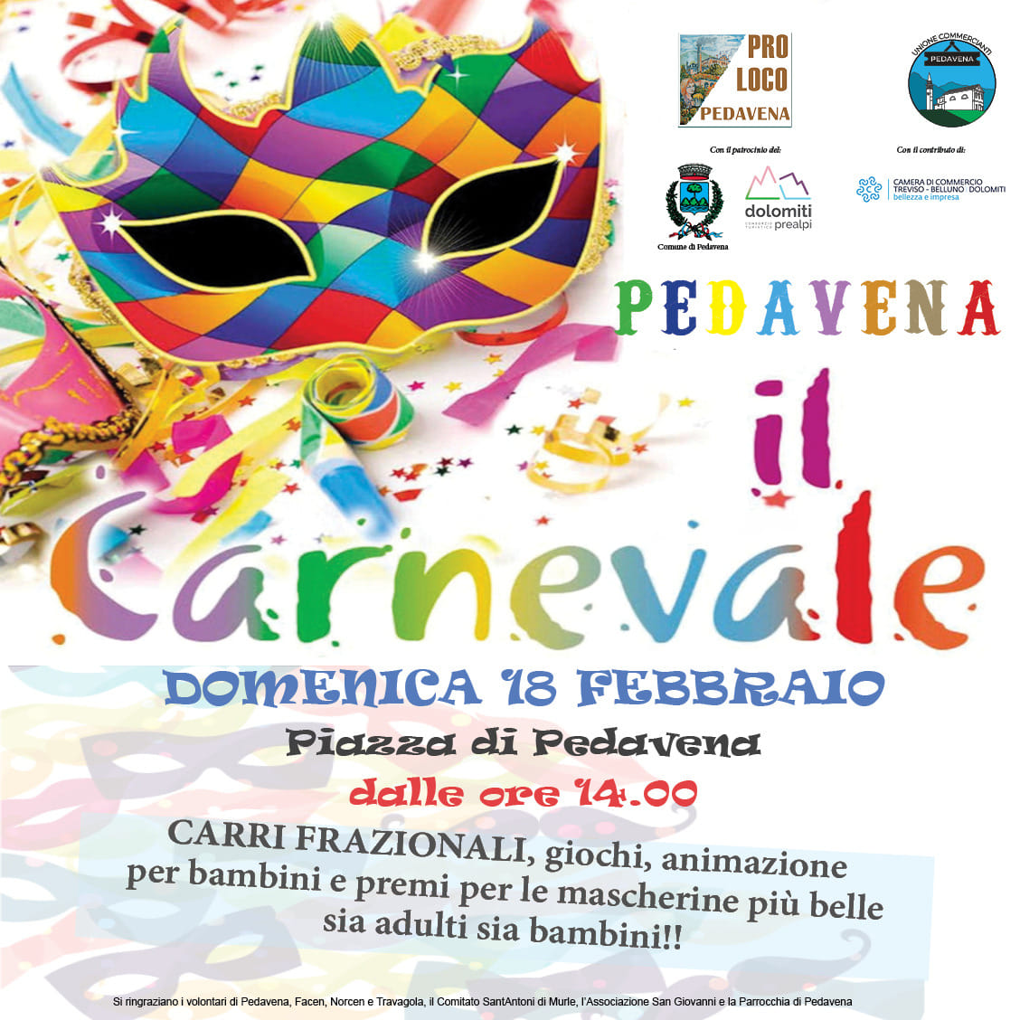 Scopri di più sull'articolo Pedavena il Carnevale
