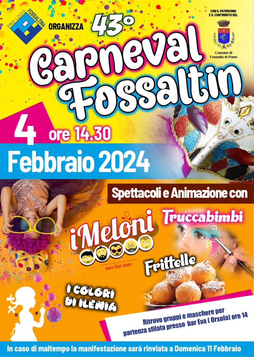 Scopri di più sull'articolo 43° Carneval Fossaltin