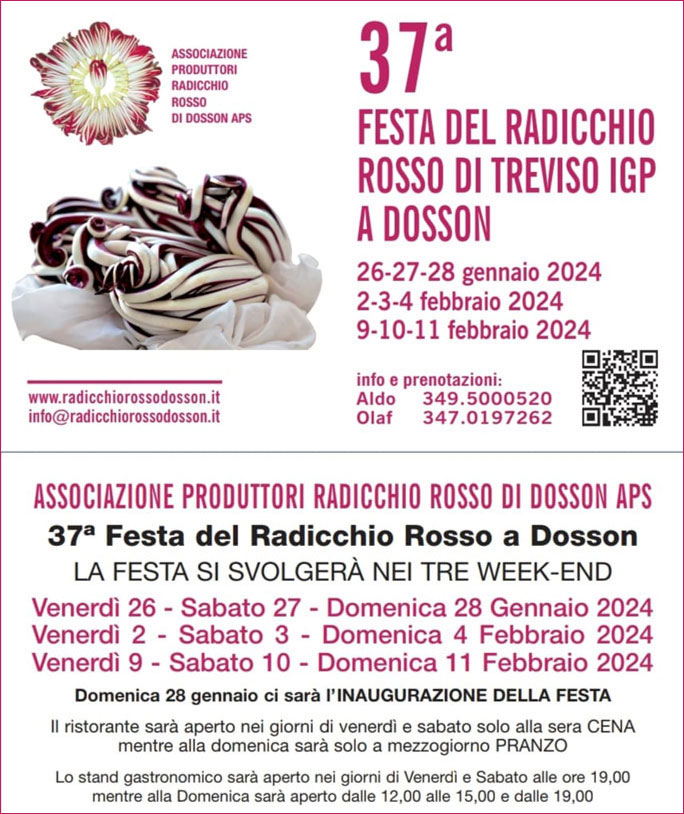 Read more about the article 37^ Festa del Radicchio Rosso di Treviso igp