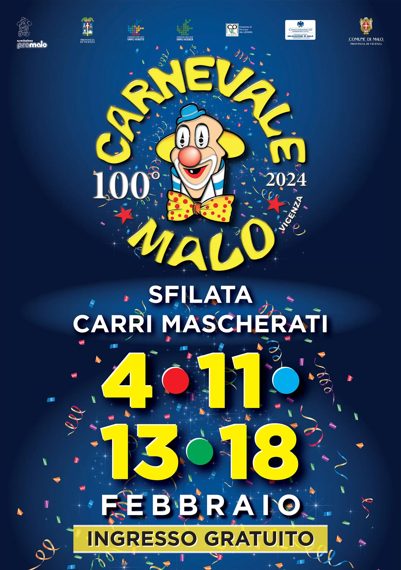 Scopri di più sull'articolo Carnevale Malo 2024