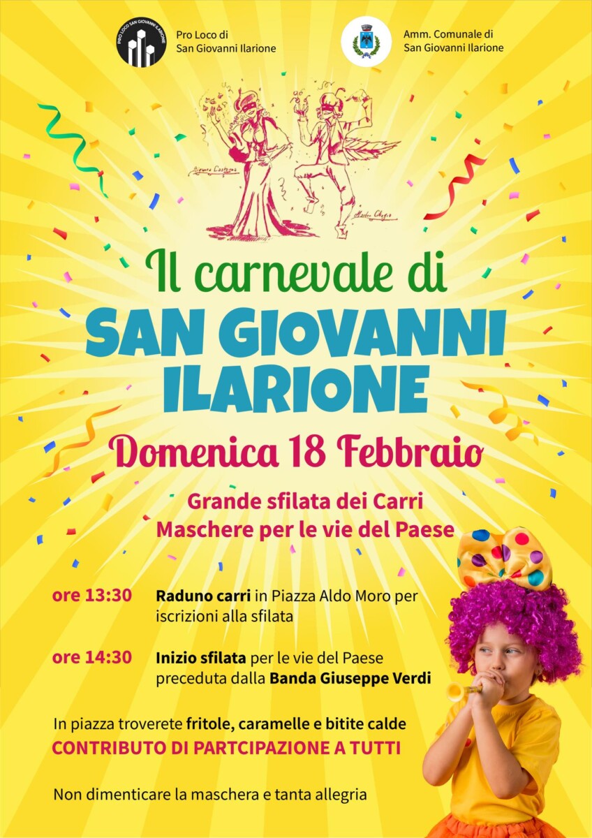 Scopri di più sull'articolo Il Carnevale di San Giovanni Ilarone