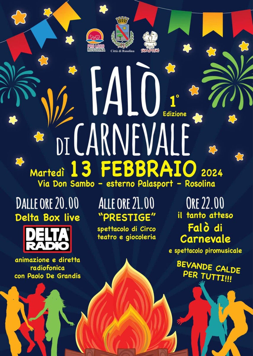 Scopri di più sull'articolo Falò di Carnevale – 1^ Edizione