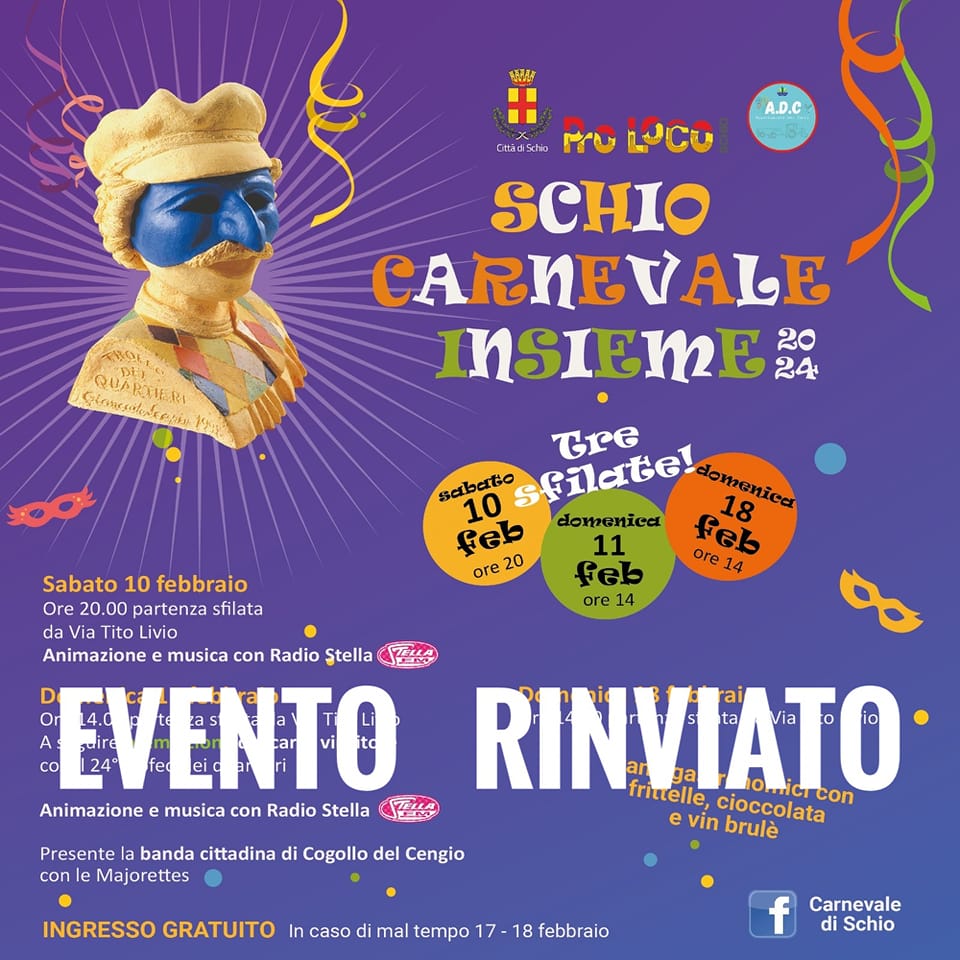 Scopri di più sull'articolo Schio Carnevale Insieme 2024