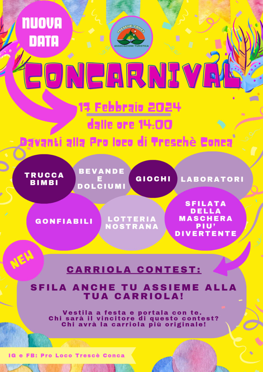 Read more about the article Concarnival – 17 Febbraio 2024