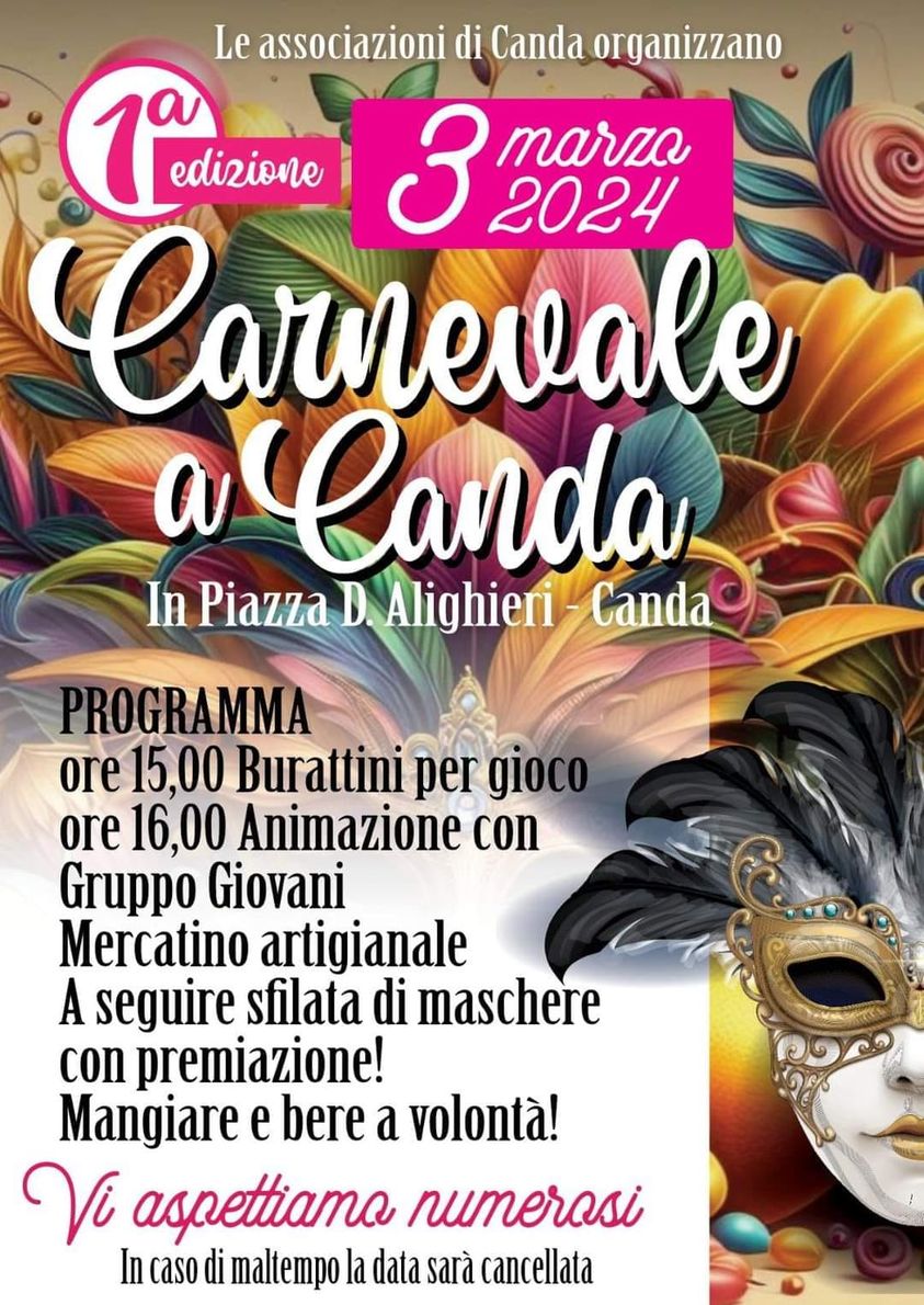 Read more about the article 1^Edizione Carnevale a Canda