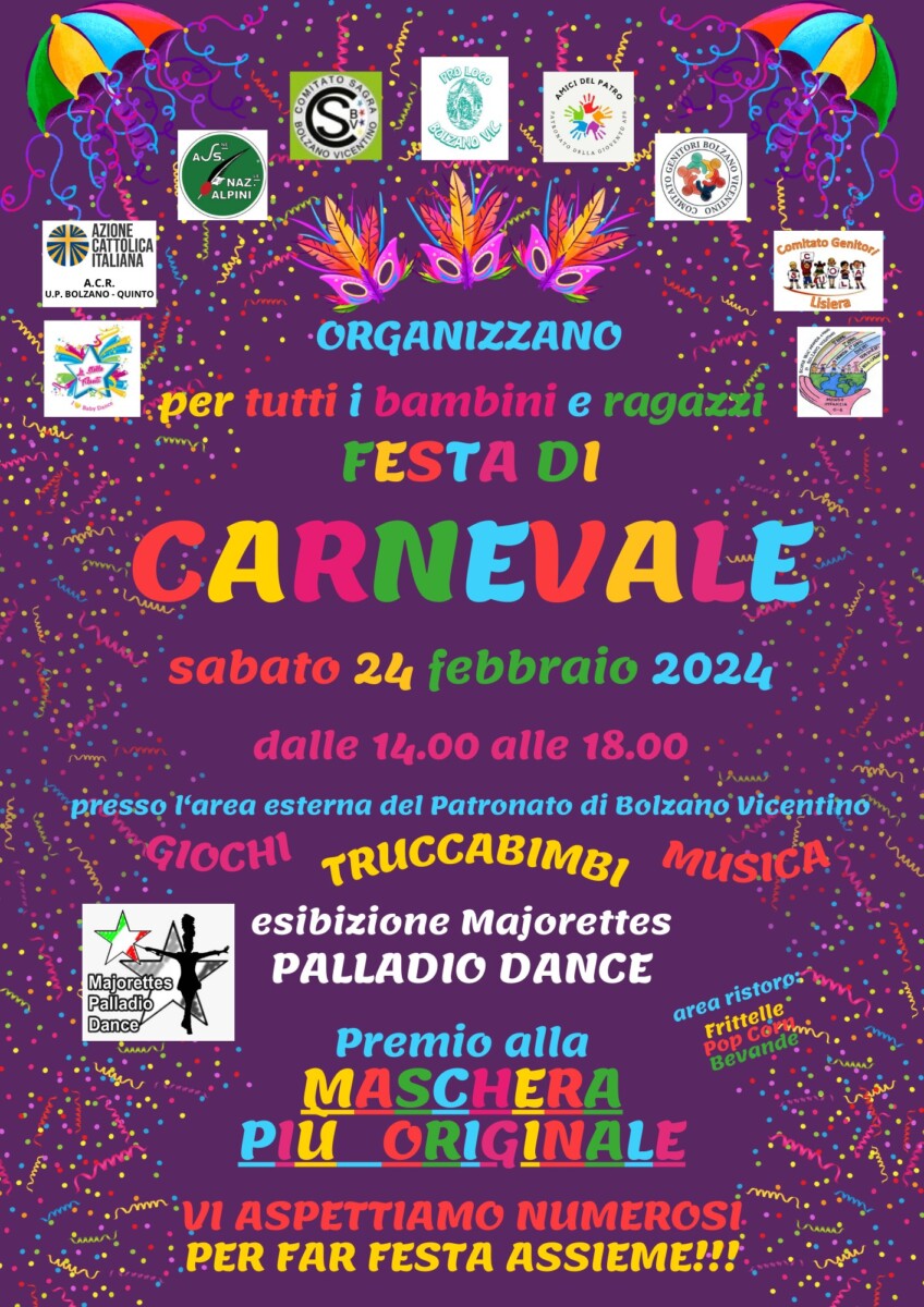 Scopri di più sull'articolo Festa di Carnevale