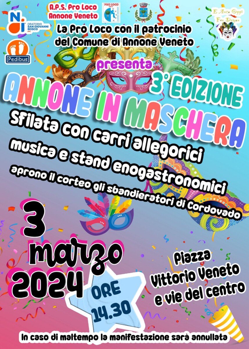 Scopri di più sull'articolo Annone in Maschera 3^Edizione
