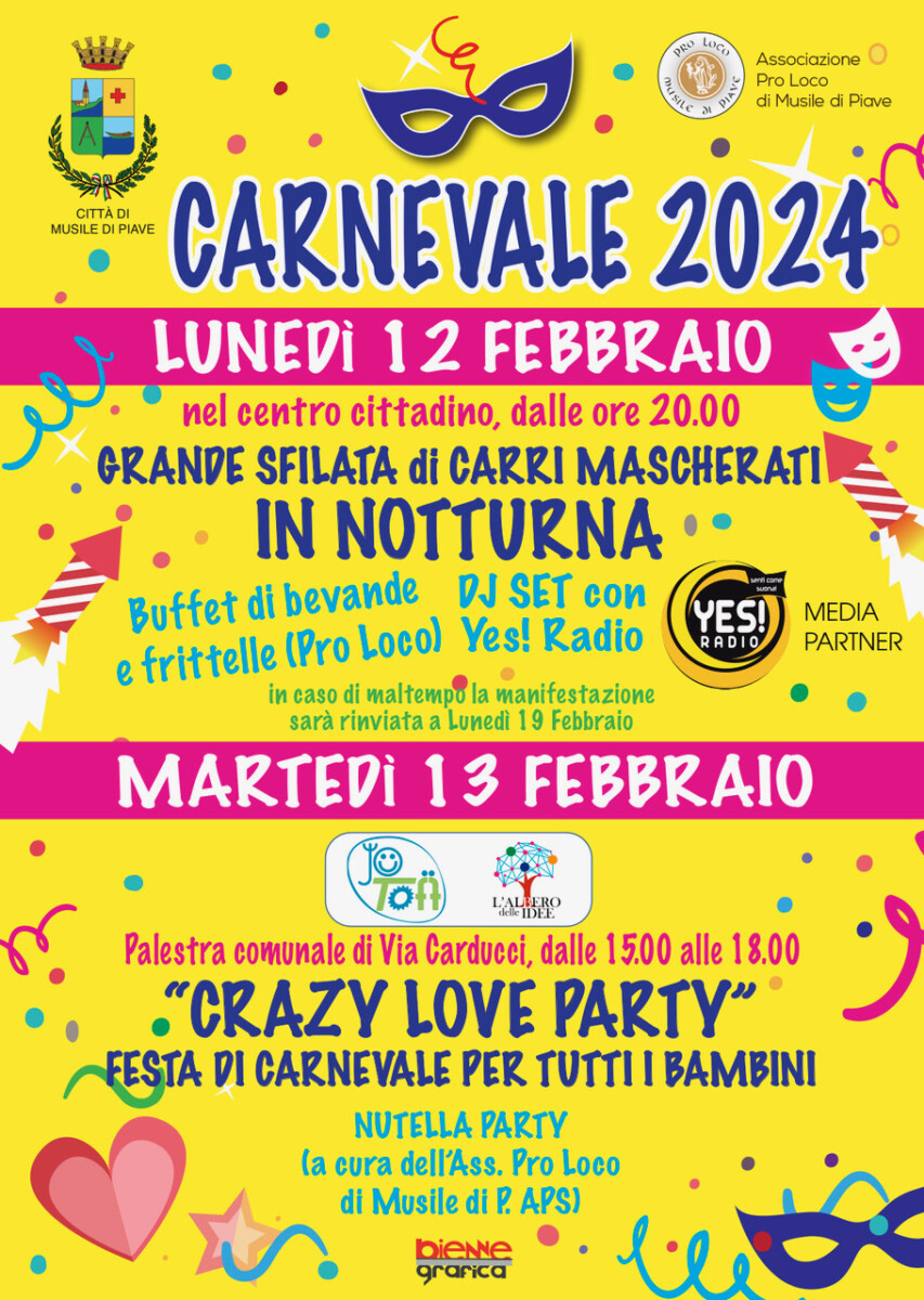 Scopri di più sull'articolo Carnevale e San Valentino