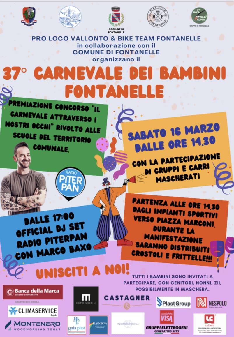 Read more about the article “37° Carnevale dei Bambini”
