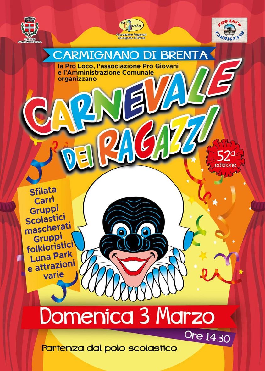 Scopri di più sull'articolo 52^ Edizione del Carnevale dei Ragazzi
