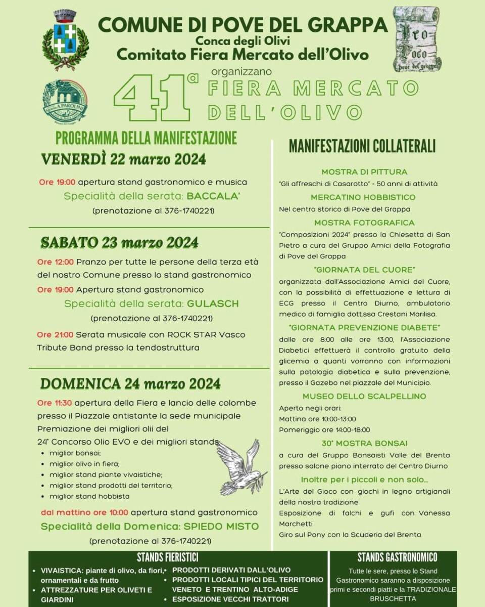 Read more about the article 41° Fiera Mercato dell’Olivo